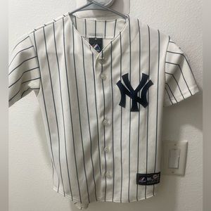 Majestic size small Yankees jersey